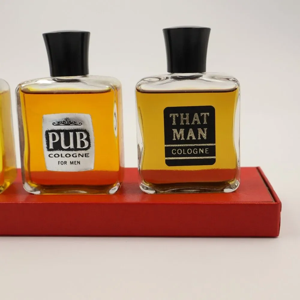 Vintage Men's Fragrance Collection 3 1oz Bottles Monsieur Balmain-PUB-That Man
